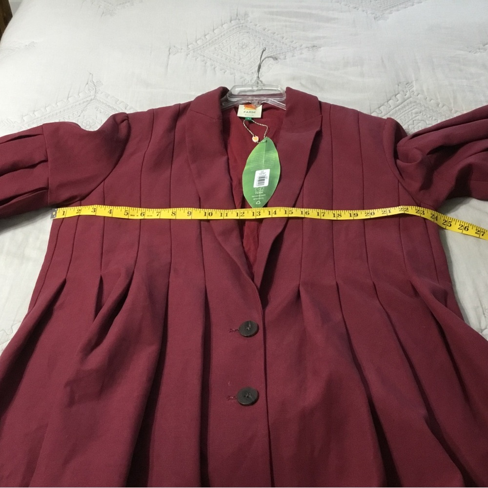 Farm Rio Pleated Blazer - Picture 4 of 6